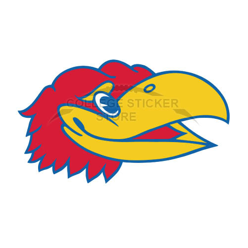 Design Kansas Jayhawks Iron-on Transfers (Wall Stickers)NO.4710